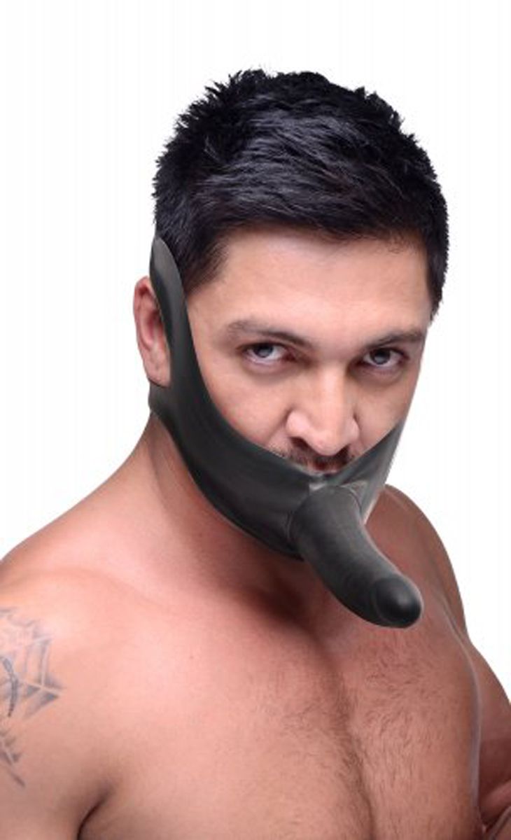 Mondknevel met dildo voor Face Fuck - Afbeelding 3