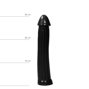 XXL dildo zwart 31.5cm