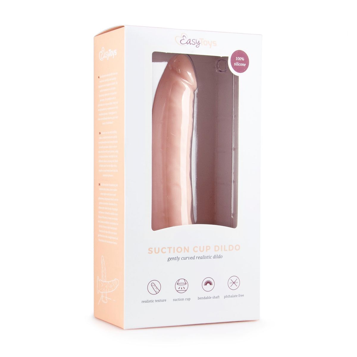 Realistische Dildo Met Zuignap - 21 cm - Afbeelding 2