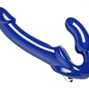 vibrerende strapless voorbind dildo